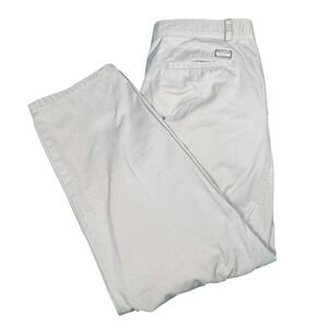 Vintage Bugle Boy Company Men's Khaki Tan Pleated Chino Pants Size 38x30